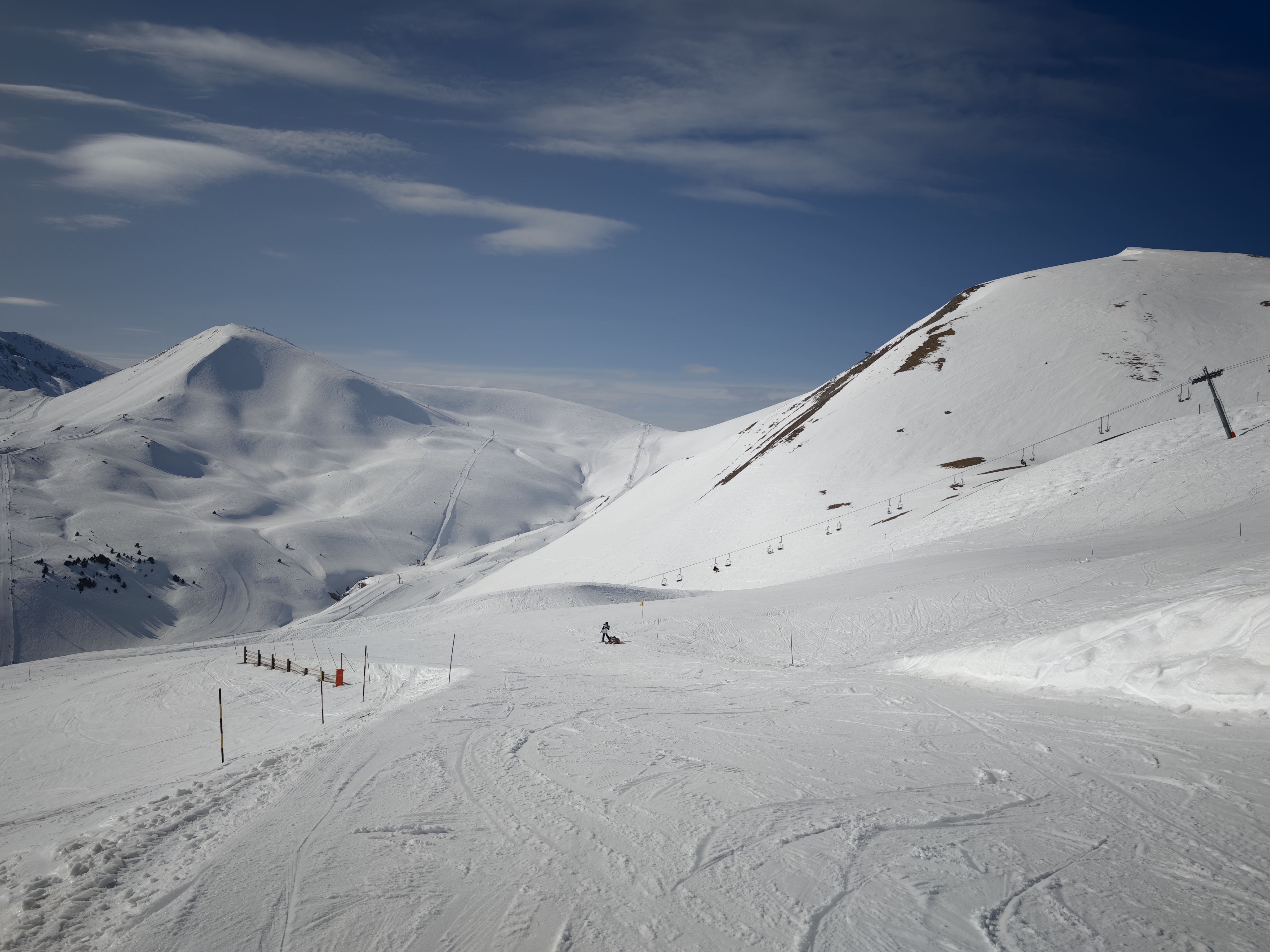 Randonnée avec vue sur un lac